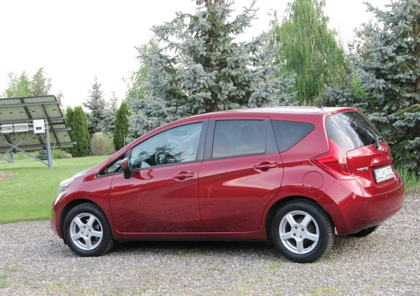 Nissan Note cena 28900 przebieg: 128900, rok produkcji 2013 z Lipno małe 172